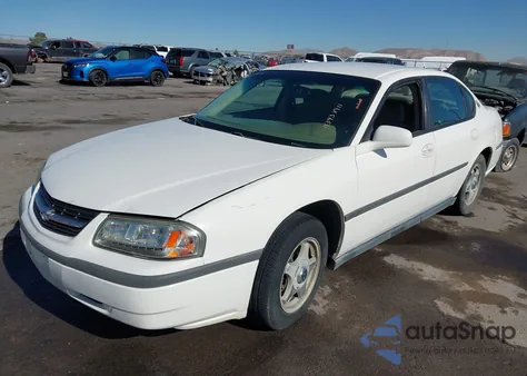 2003 Chevrolet Impala from USA, damaged, VIN 2G1WF52E639122363